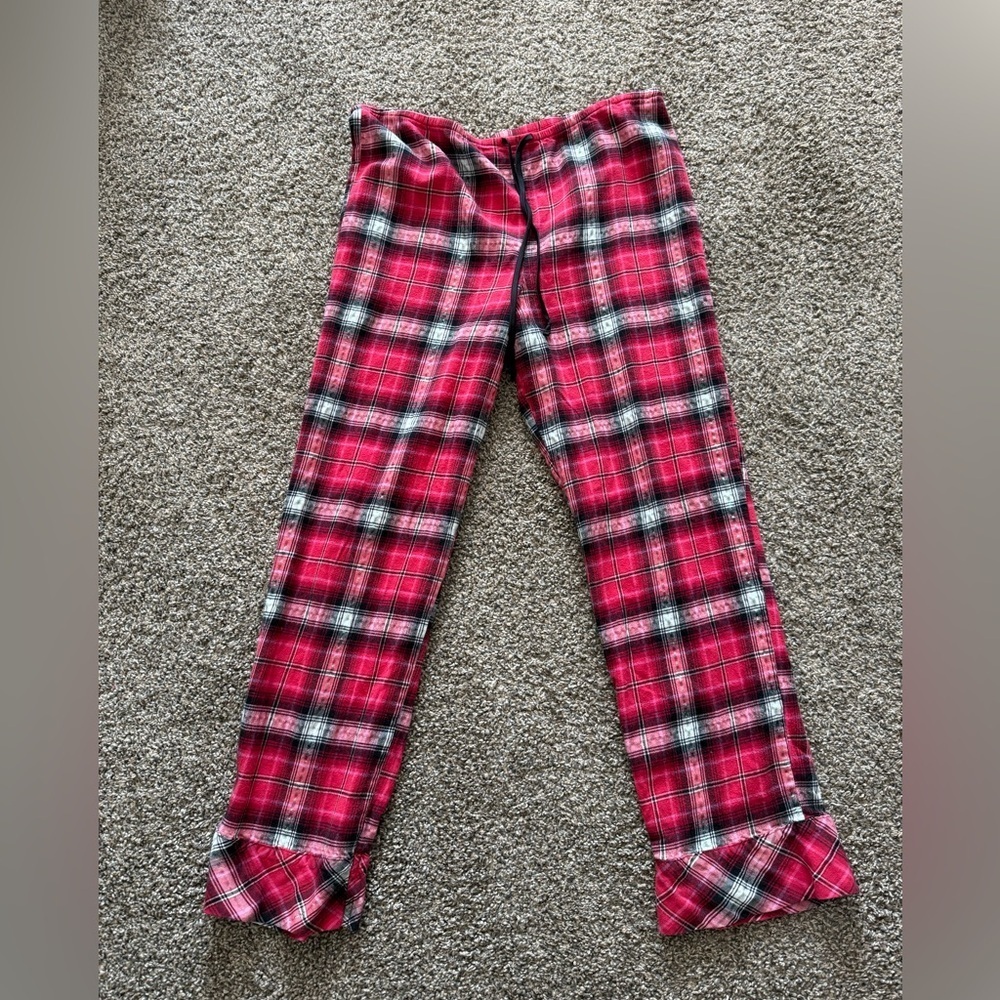 Victoria's Secret Red Plaid Pajama Pants